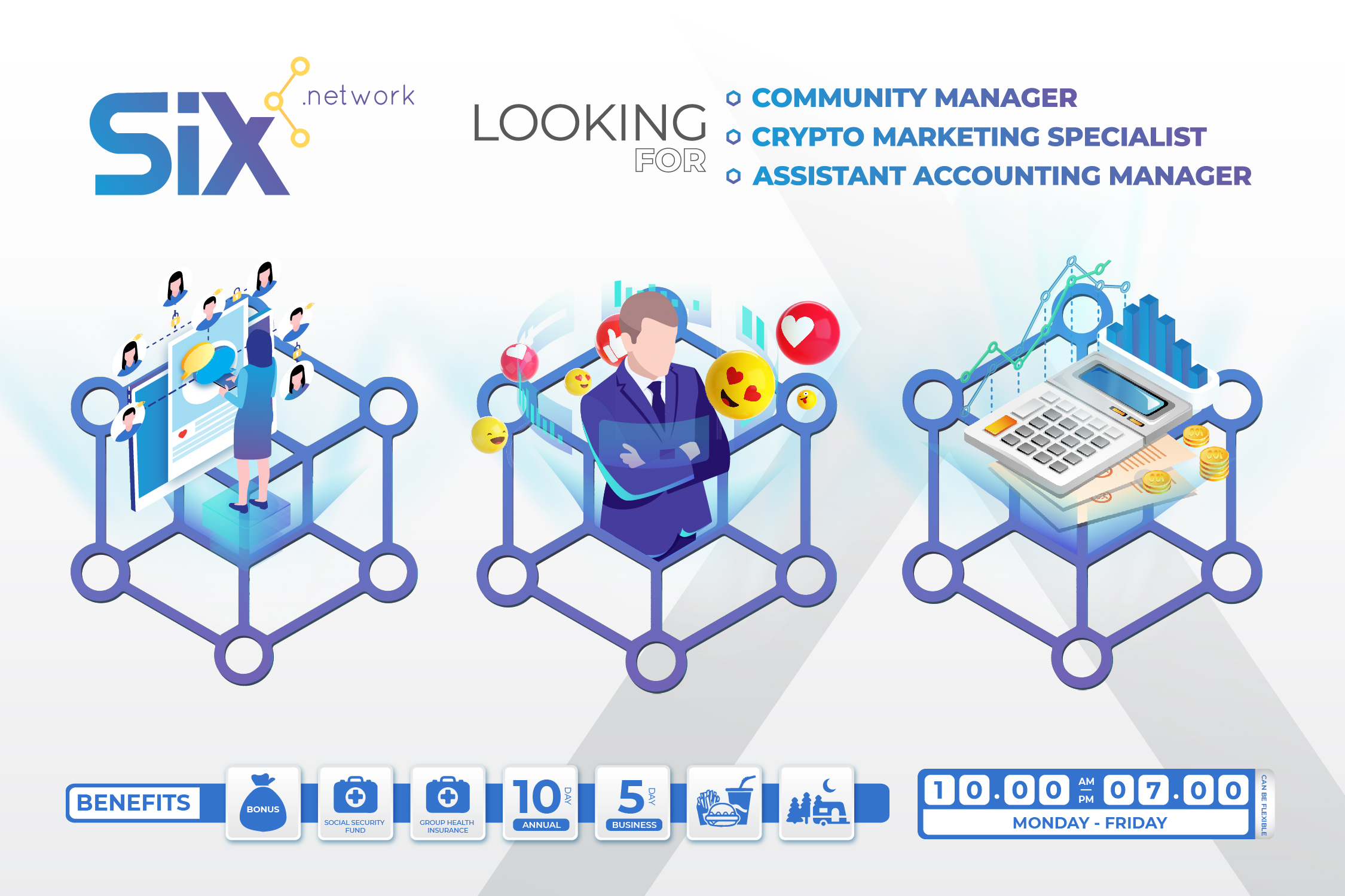 SIX Network – Job Openings
