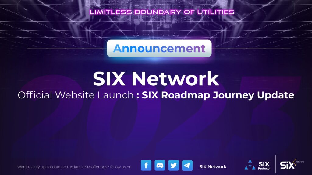 SIX Network Official Website Launch