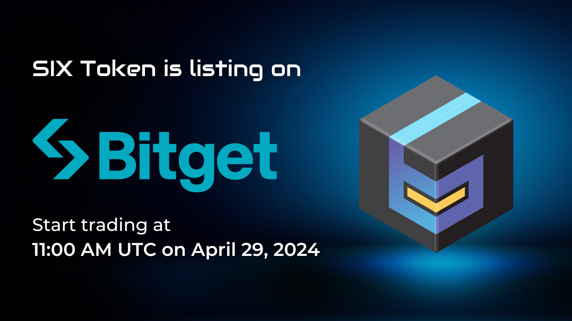 SIX Token is Listing on Bitget: Best Copy Trading Platform